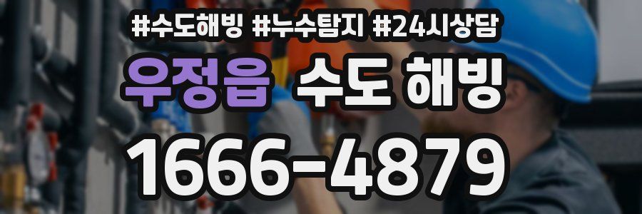 우정읍 수도 해빙