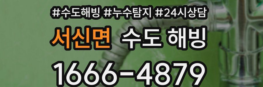 서신면 수도 해빙