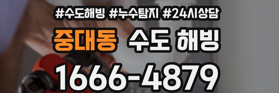 중대동 수도 해빙