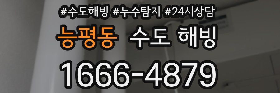 능평동 수도 해빙