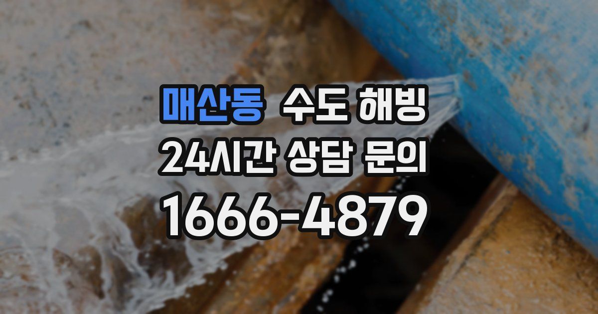 매산동 수도 해빙