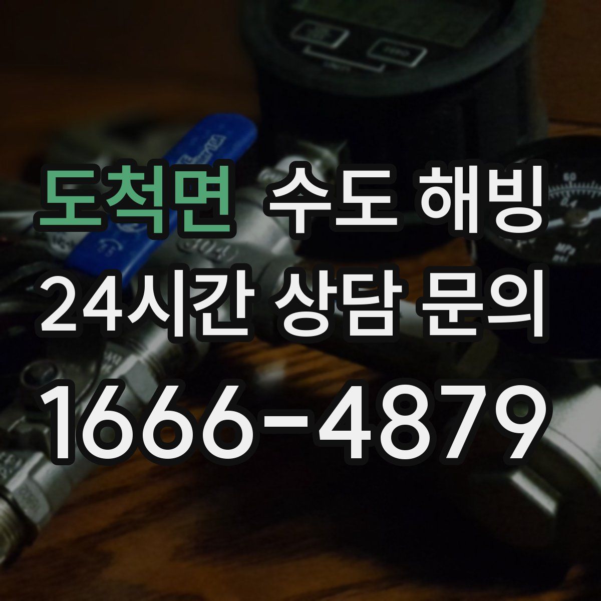 도척면 수도 해빙