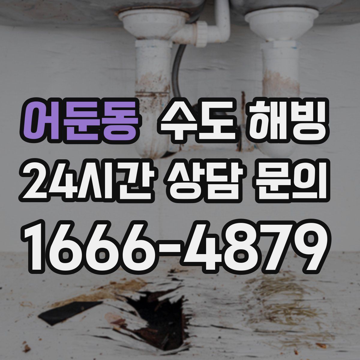 어둔동 수도 해빙