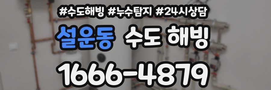 설운동 수도 해빙