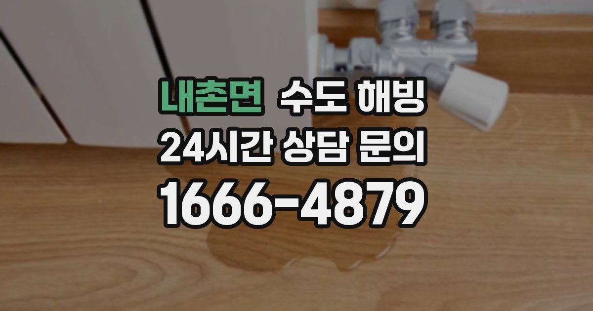 내촌면 수도 해빙