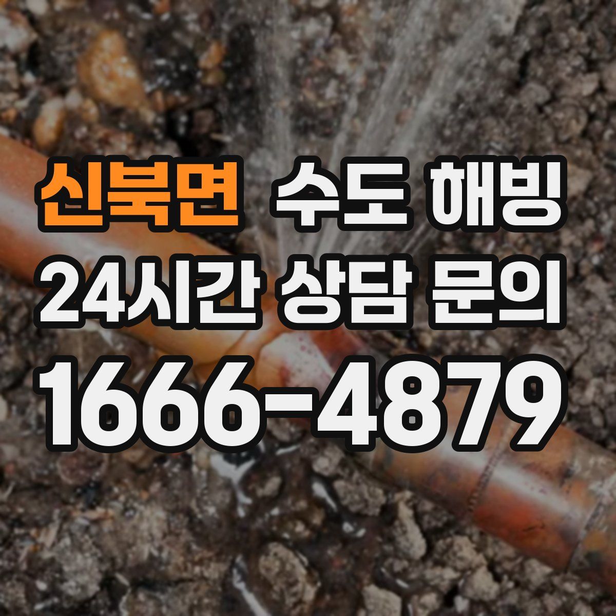 신북면 수도 해빙