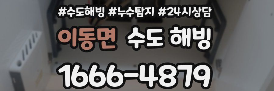 이동면 수도 해빙