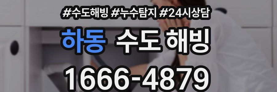 하동 수도 해빙