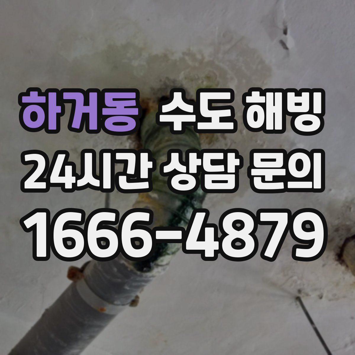 하거동 수도 해빙