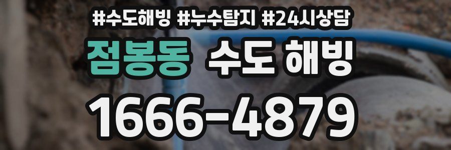 점봉동 수도 해빙