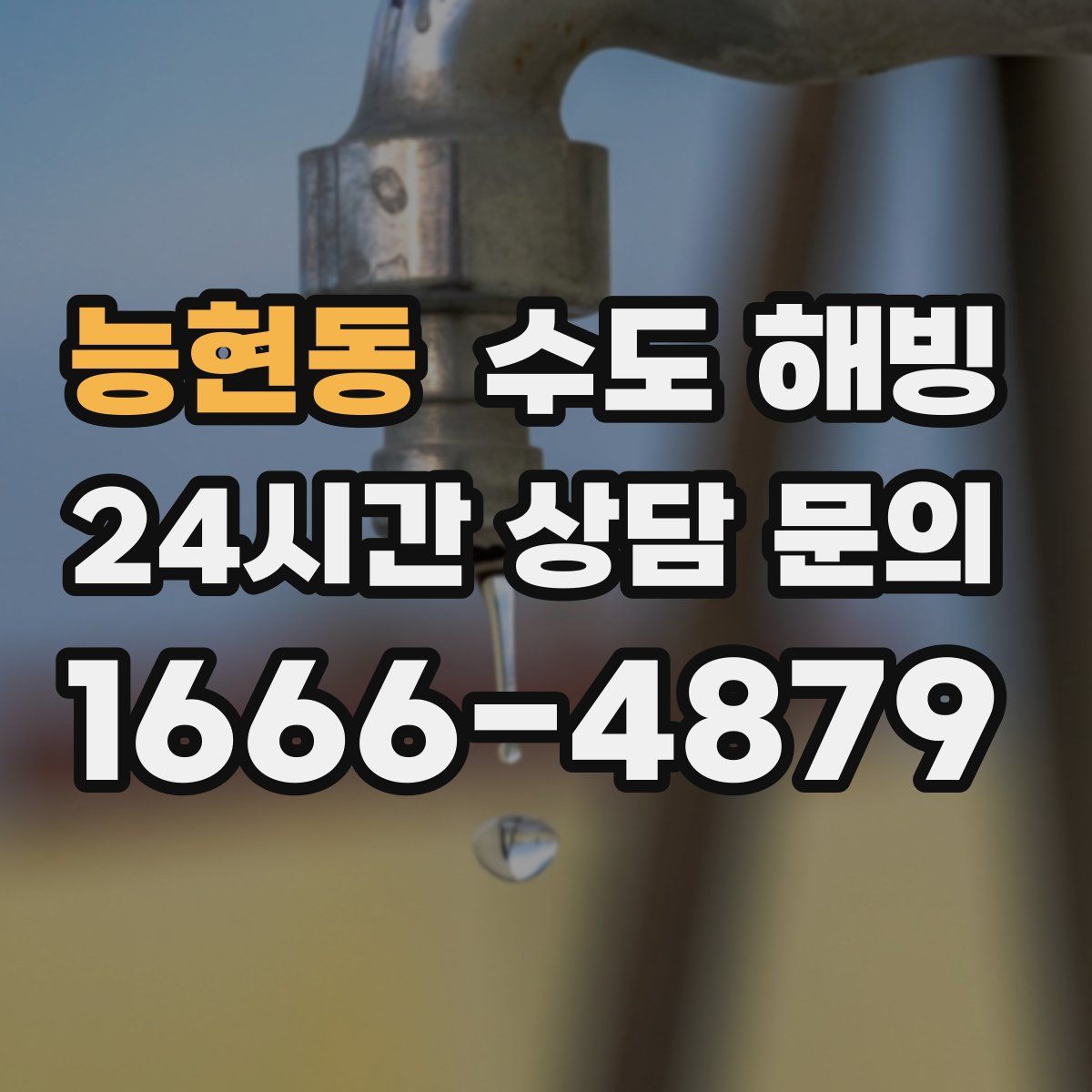 능현동 수도 해빙