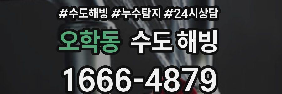 오학동 수도 해빙