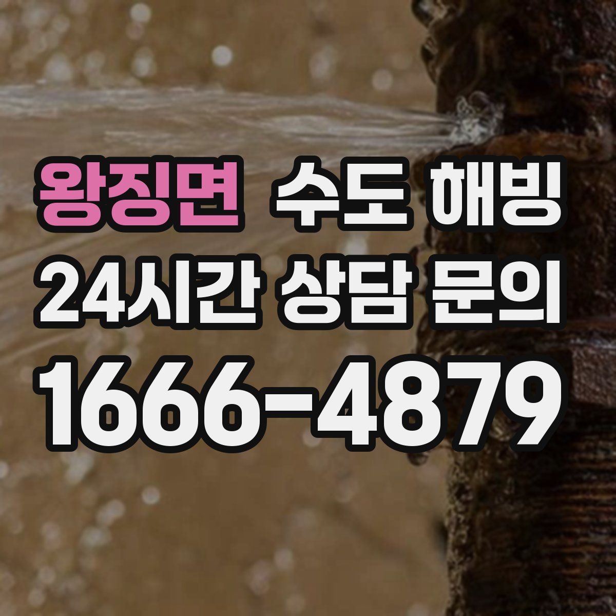 왕징면 수도 해빙