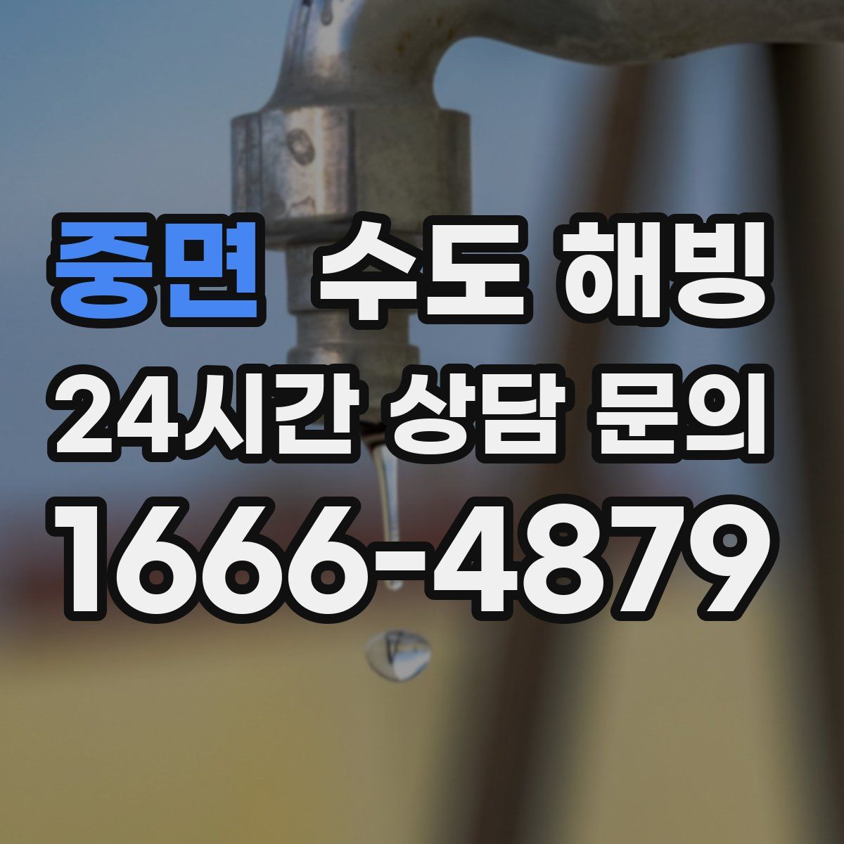 중면 수도 해빙