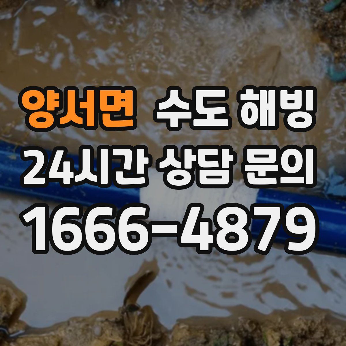 양서면 수도 해빙