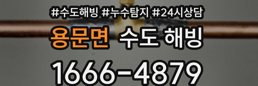 용문면 수도 해빙