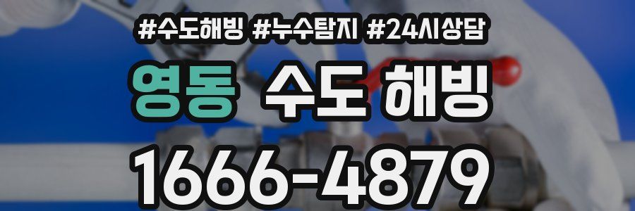 영동 수도 해빙