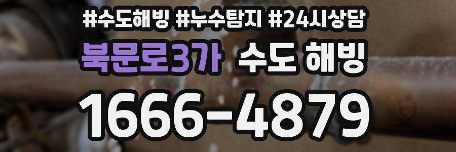 북문로3가 수도 해빙