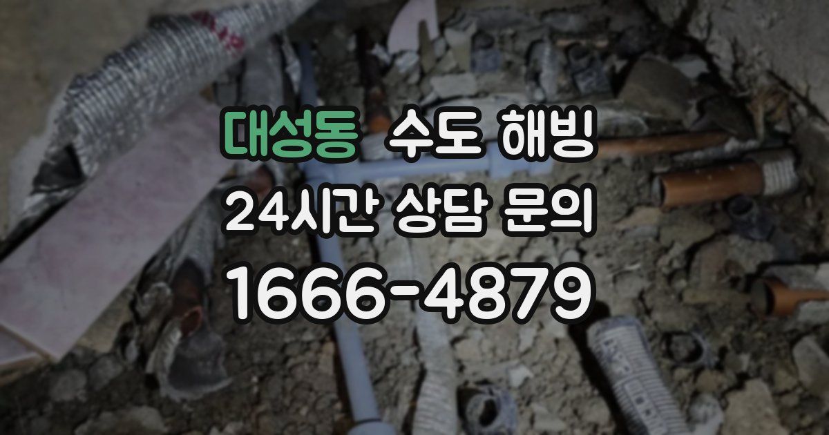 대성동 수도 해빙