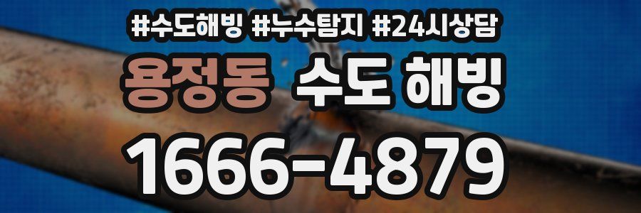 용정동 수도 해빙