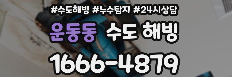 운동동 수도 해빙