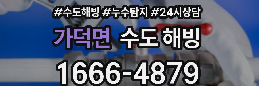 가덕면 수도 해빙