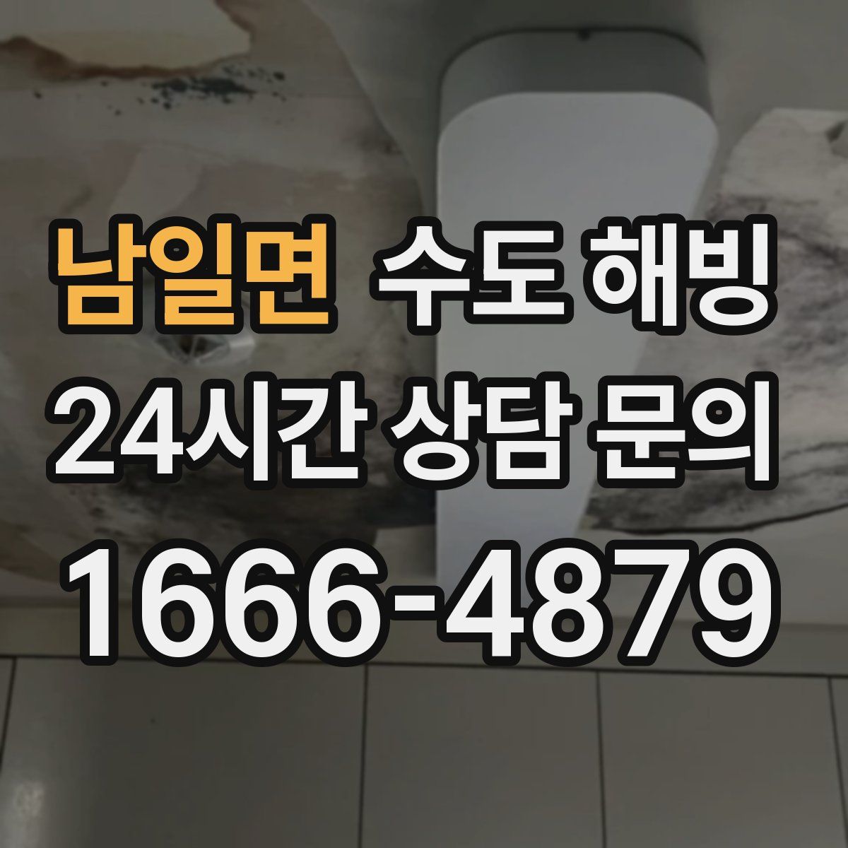 남일면 수도 해빙