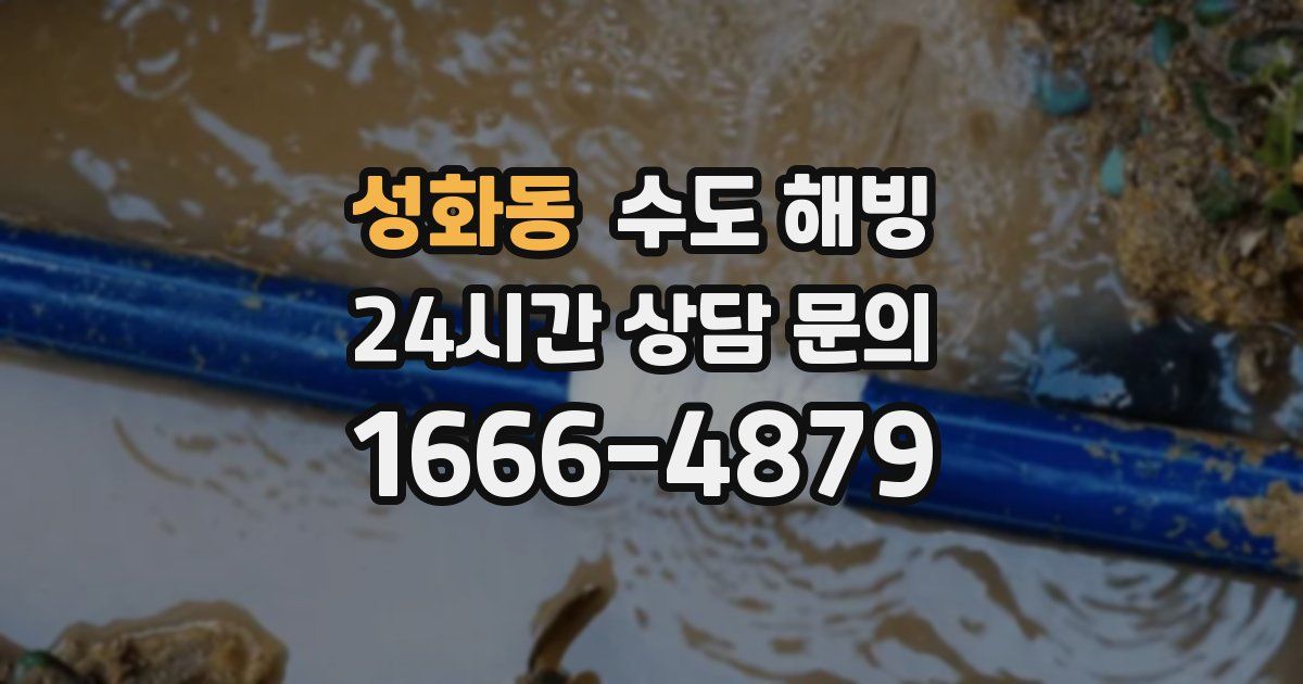 성화동 수도 해빙