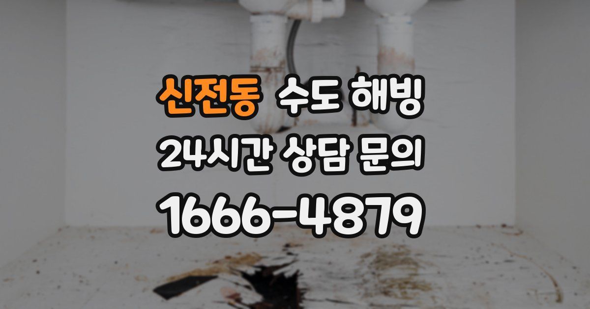 신전동 수도 해빙