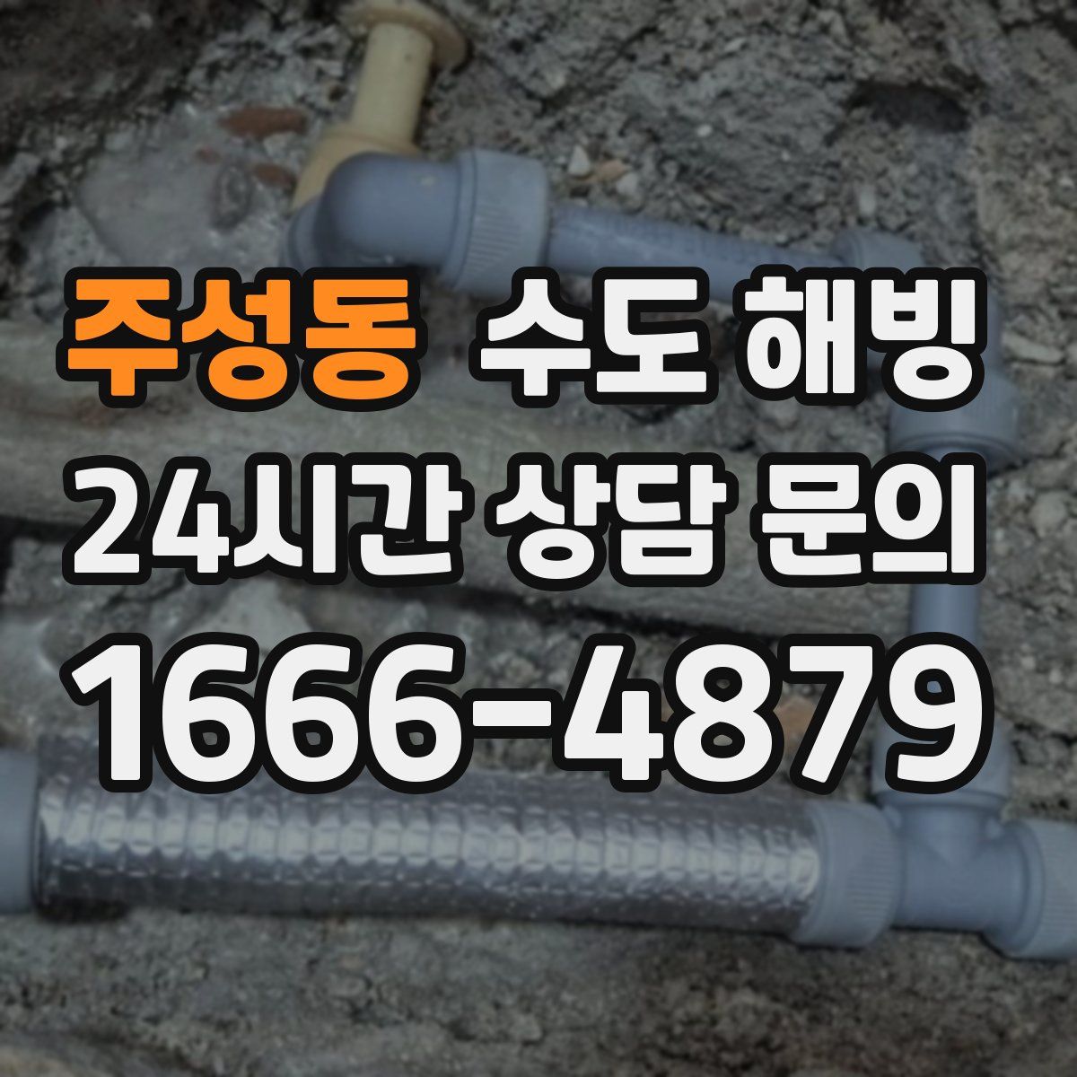 주성동 수도 해빙