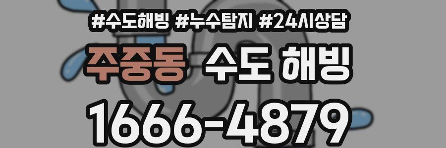 주중동 수도 해빙