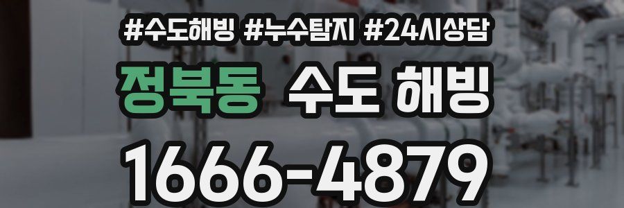 정북동 수도 해빙