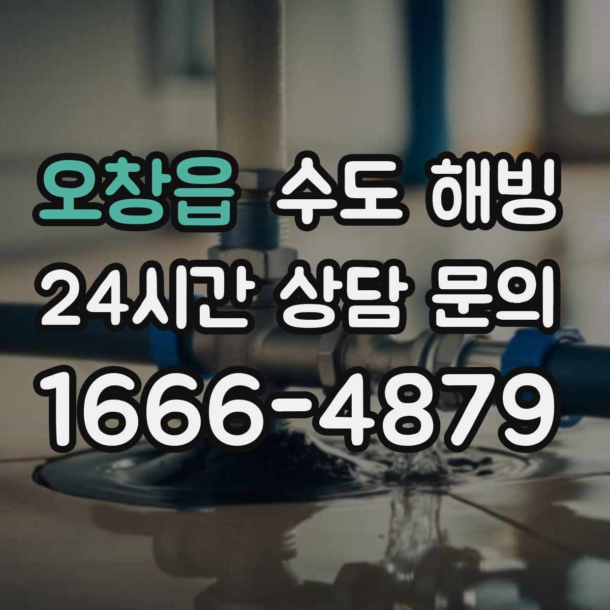 오창읍 수도 해빙