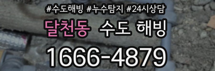 달천동 수도 해빙