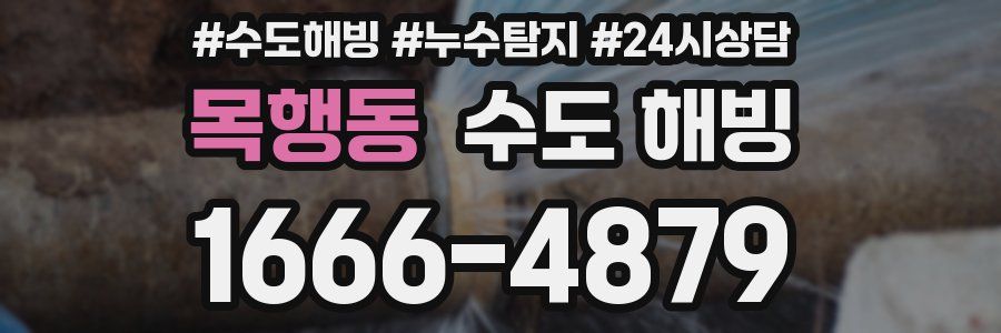 목행동 수도 해빙