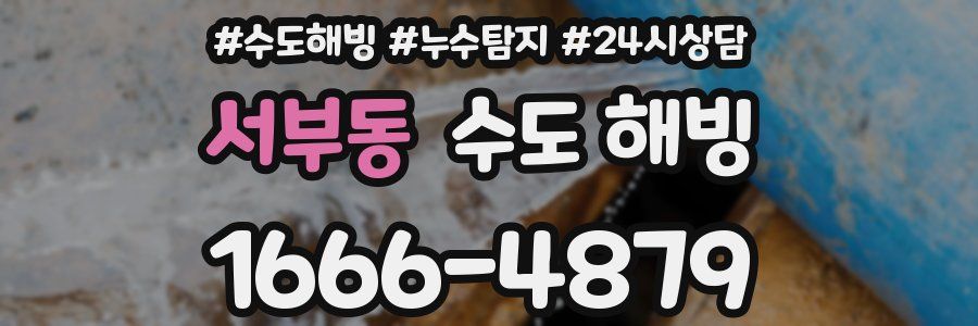 서부동 수도 해빙