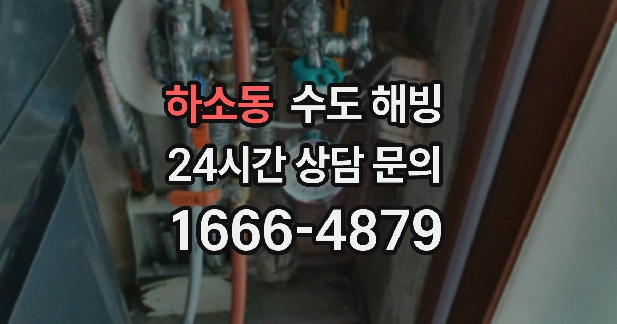 하소동 수도 해빙