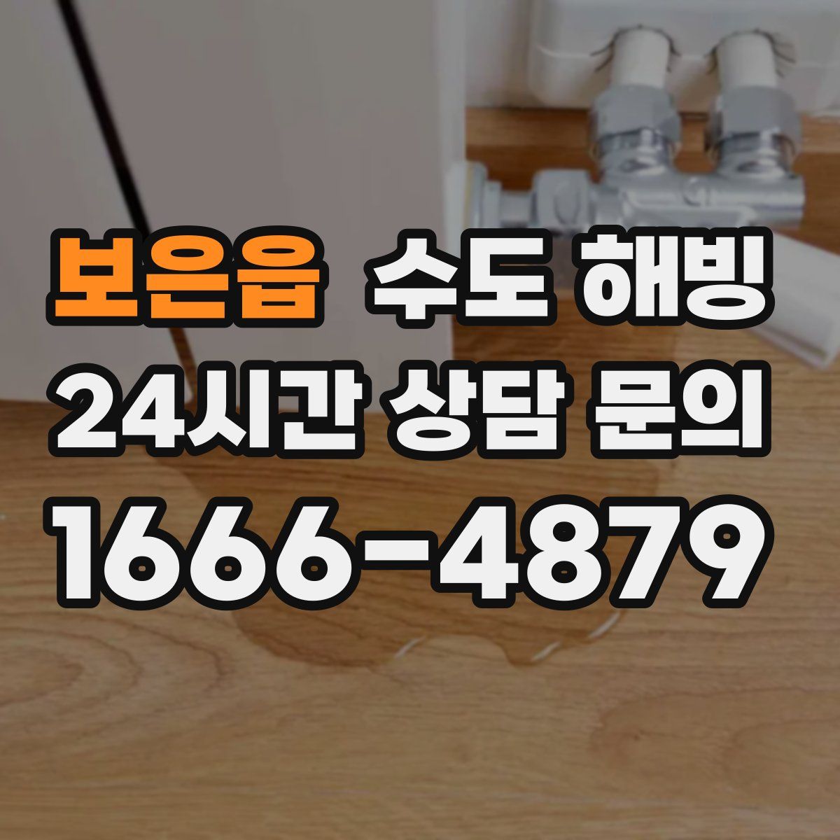 보은읍 수도 해빙