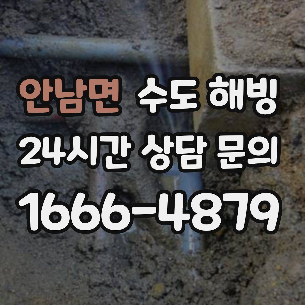 안남면 수도 해빙