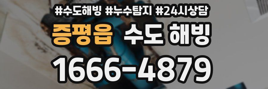 증평읍 수도 해빙