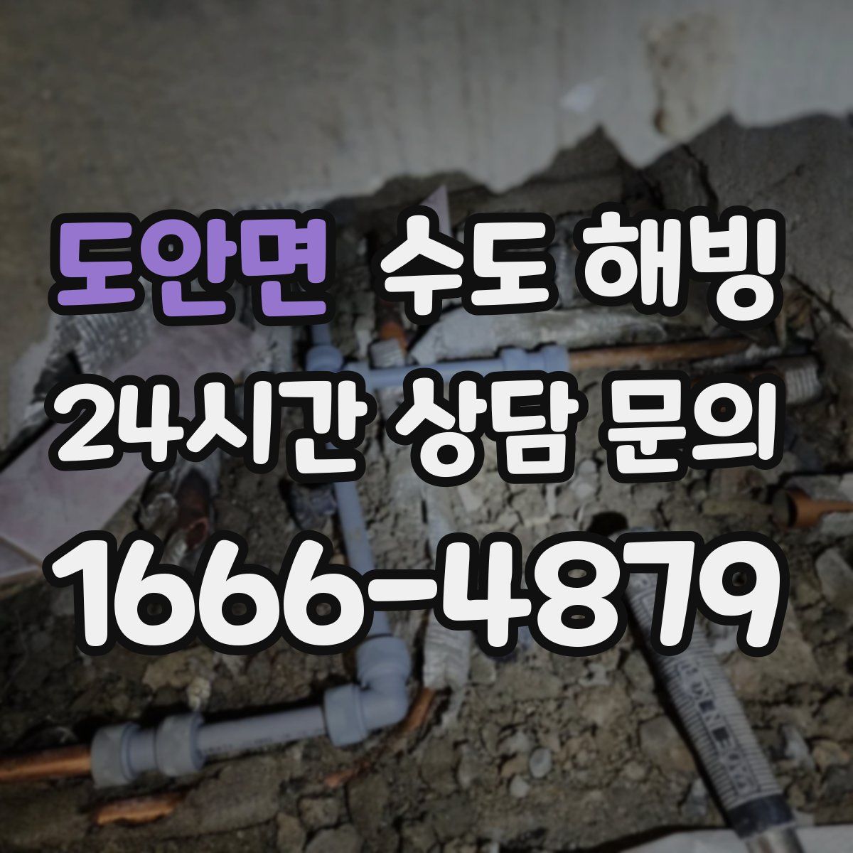 도안면 수도 해빙