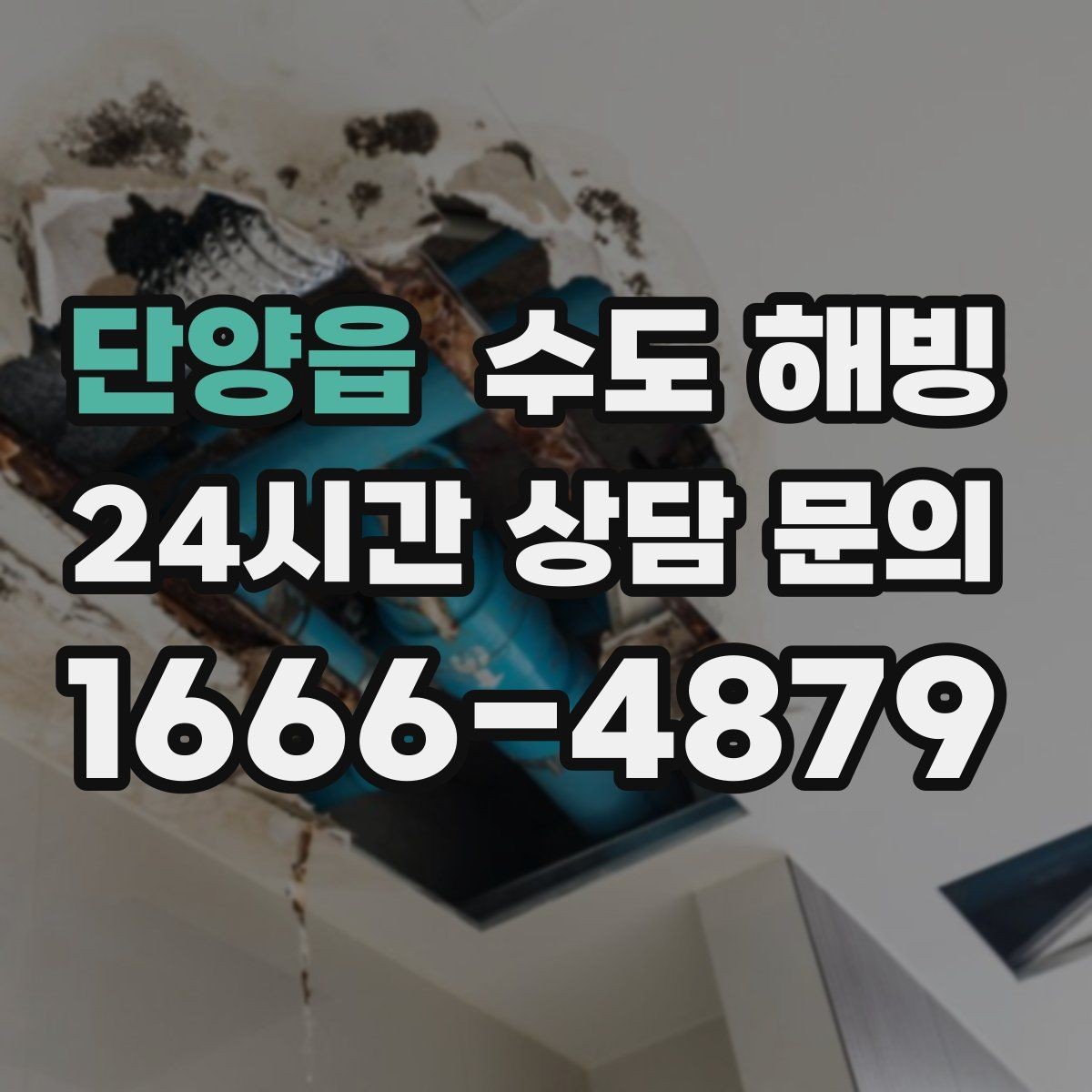 단양읍 수도 해빙 계량기함 틈새 바람이 동파를 부르는 이유