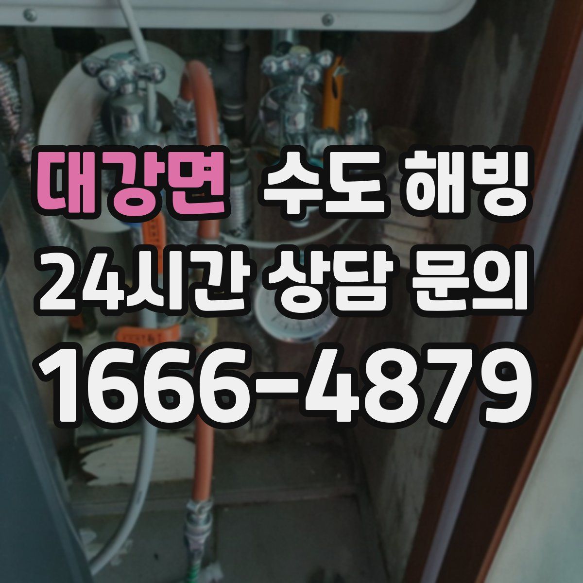 대강면 수도 해빙