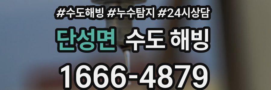 단성면 수도 해빙