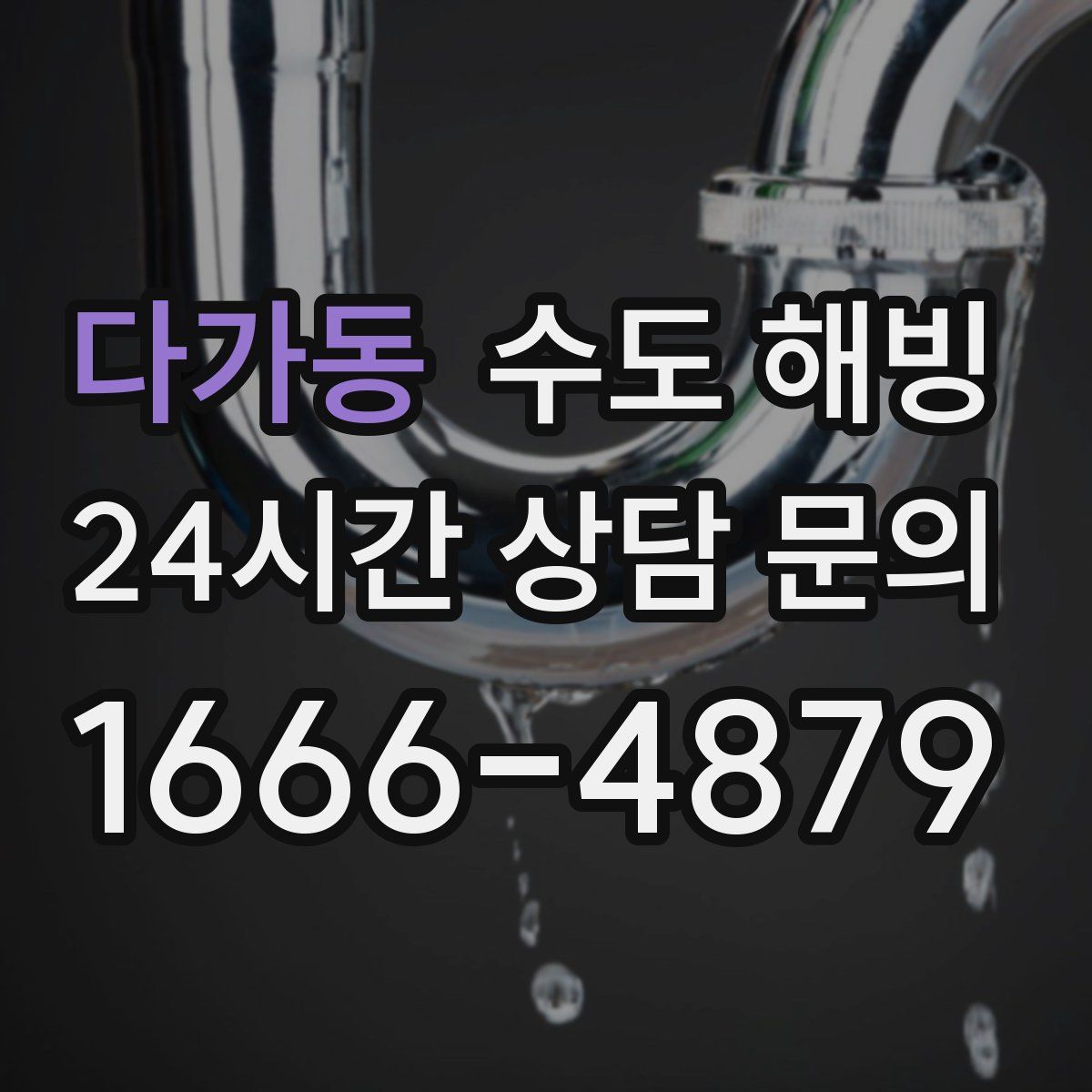 다가동 수도 해빙