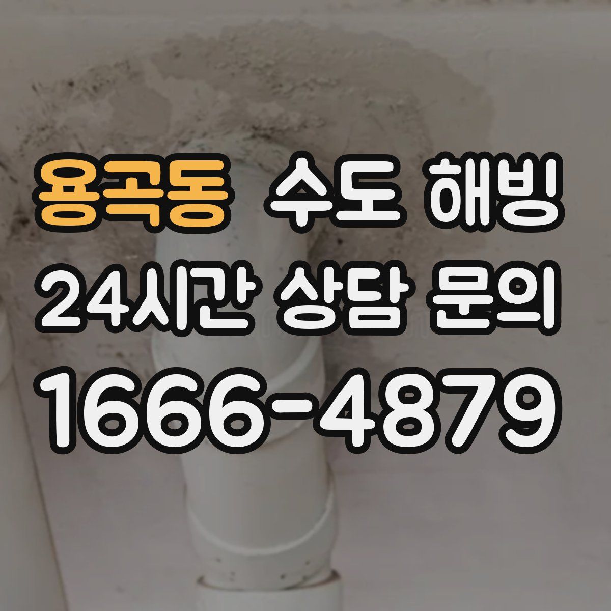 용곡동 수도 해빙