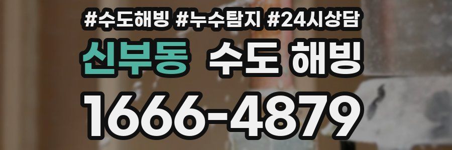 신부동 수도 해빙