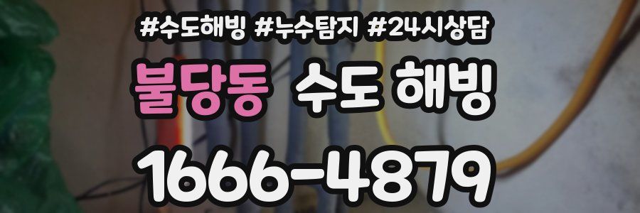 불당동 수도 해빙