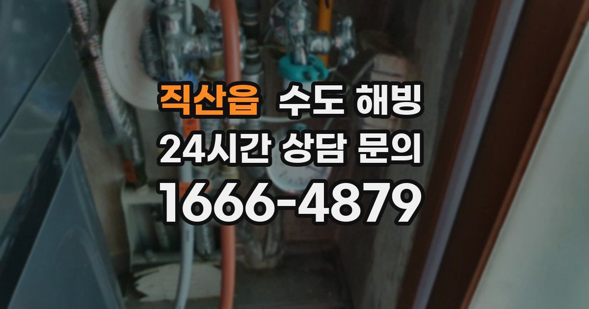 직산읍 수도 해빙