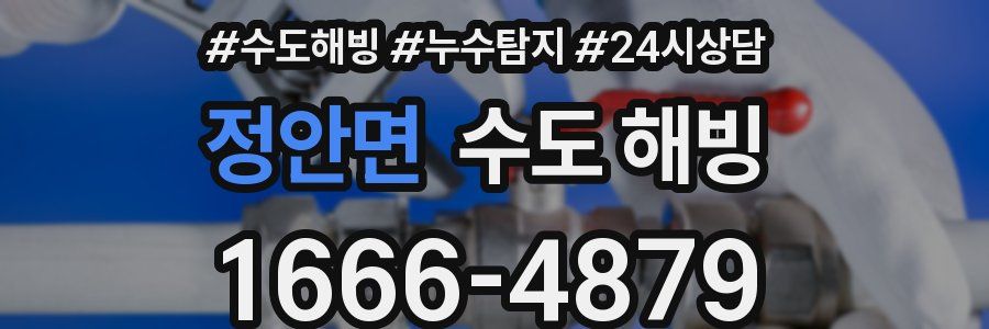 정안면 수도 해빙